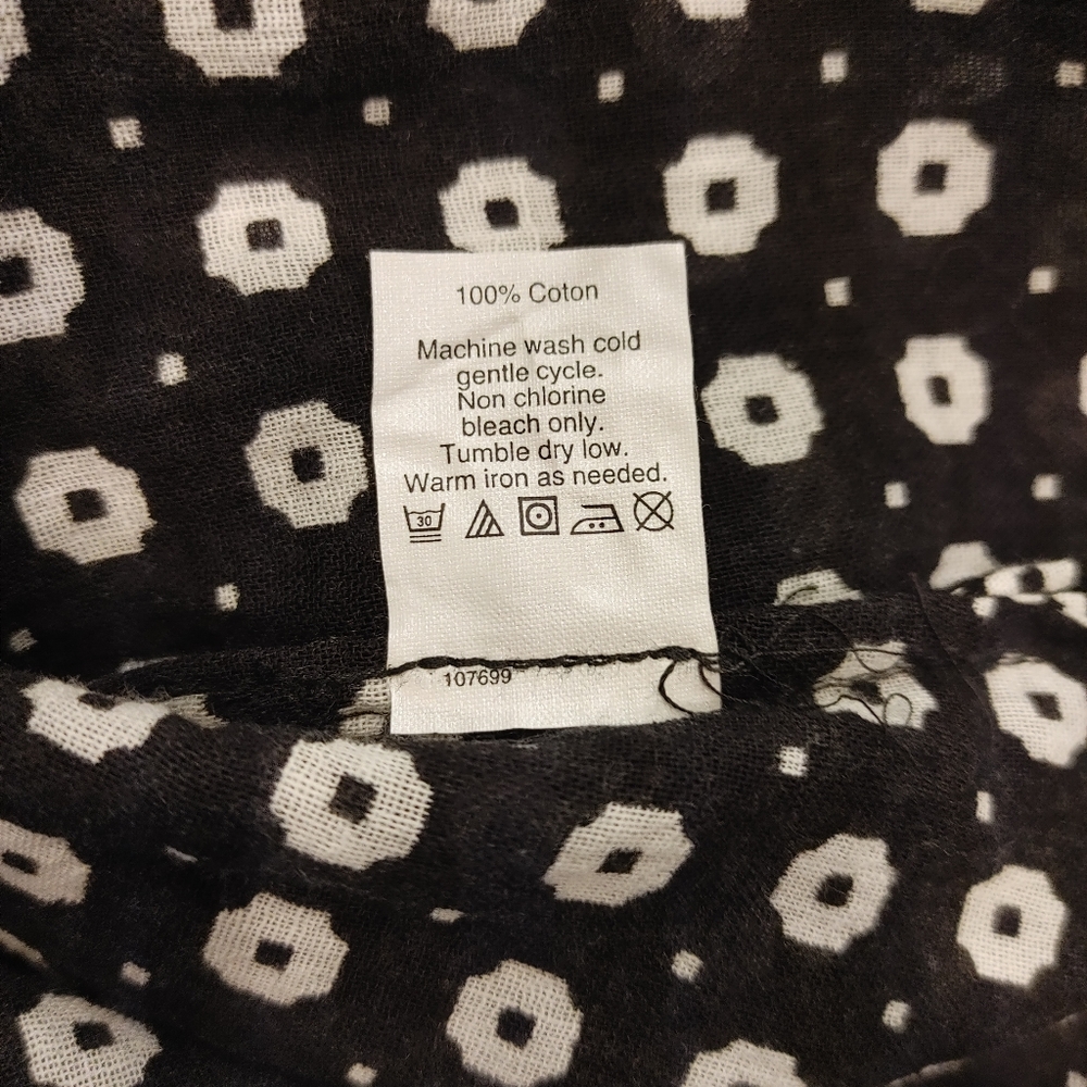 JCREW SWIM COVERUP TUNIC, BLACK S - Picture 10 of 11
